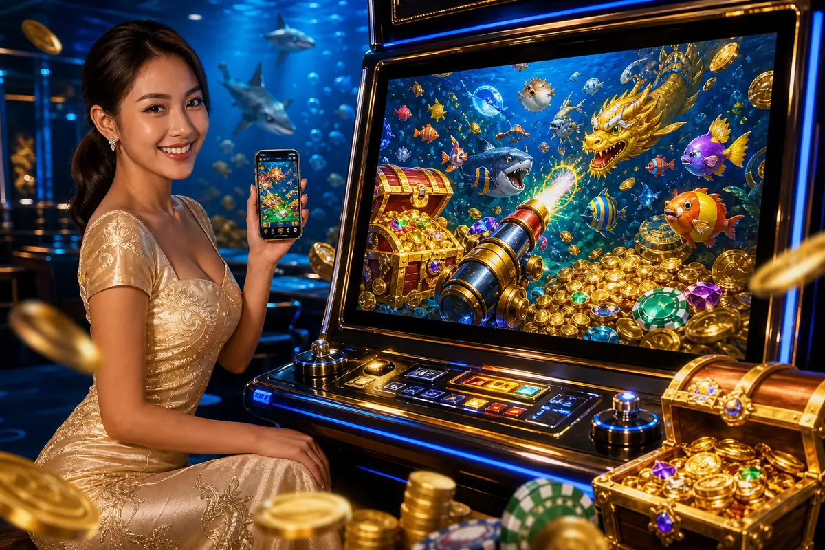 mmr08 ငါးပစ်ဂိမ်း ကွင်းဆင်းကစားနည်း